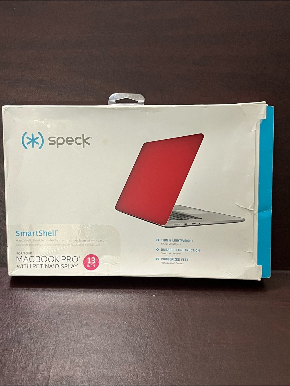 speck SmartShell 13" MacBook Pro Hard Shell Case - Red Top